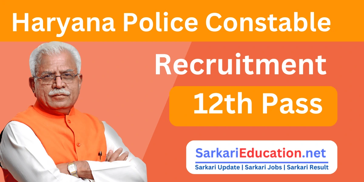 Haryana Police Constable Recruitment 2026: 6000 Application Details, Vacancy Breakdown, and Selection Criteria Apply Free Now! Haryana Police Constable Recruitment 2024: 6000 Application Details, Vacancy Breakdown, and Selection Criteria