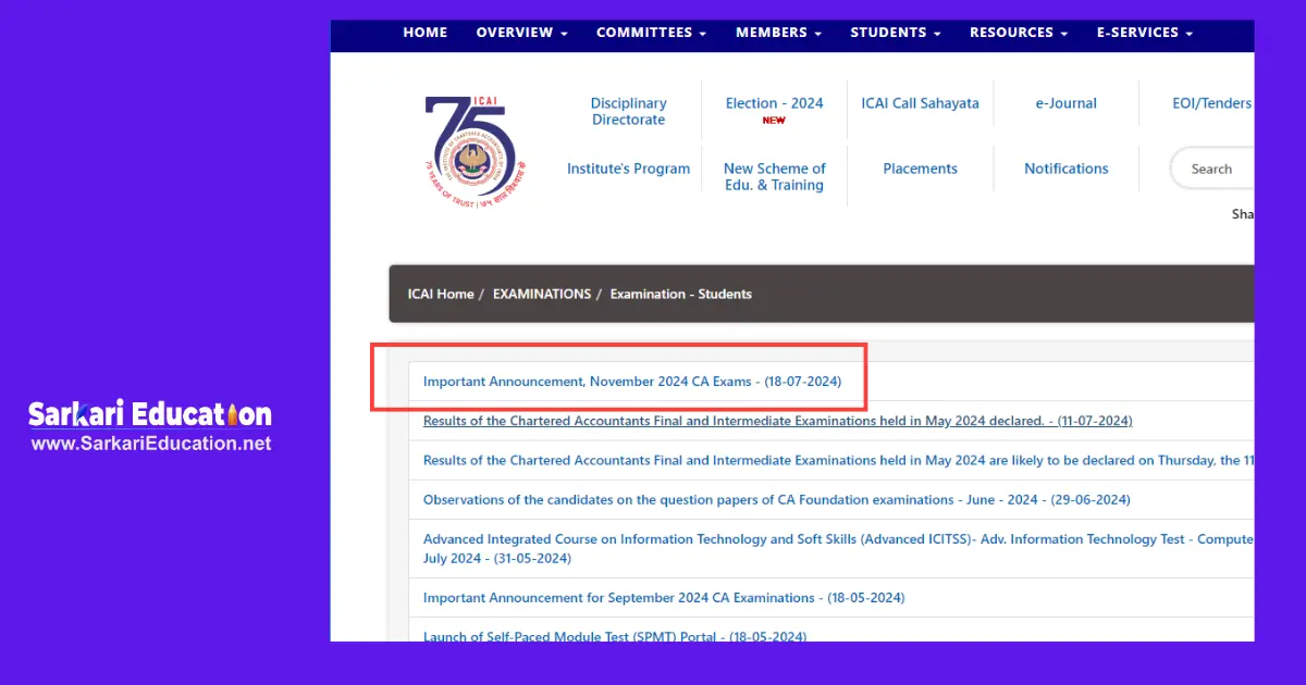 CA Final November 2024 pdf Download Step 04